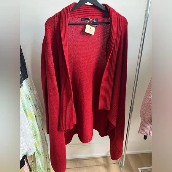 Victoria’s Secret Red Cardigan - Picture 2 of 4